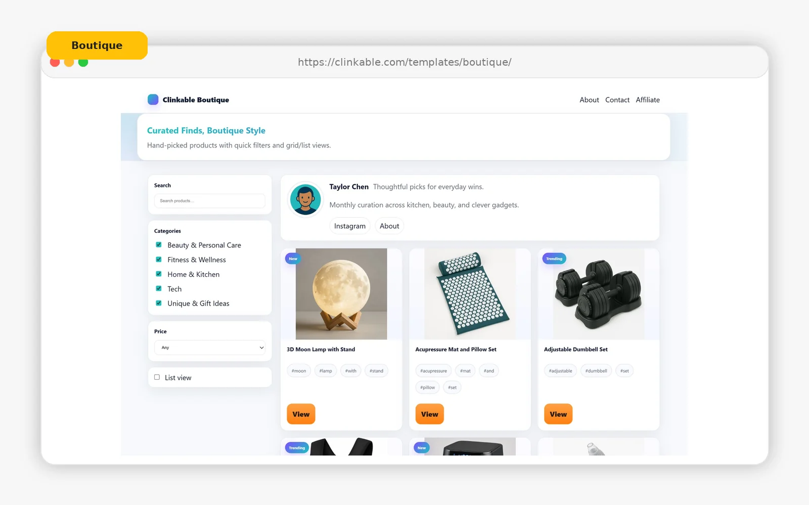 Boutique Lite preview